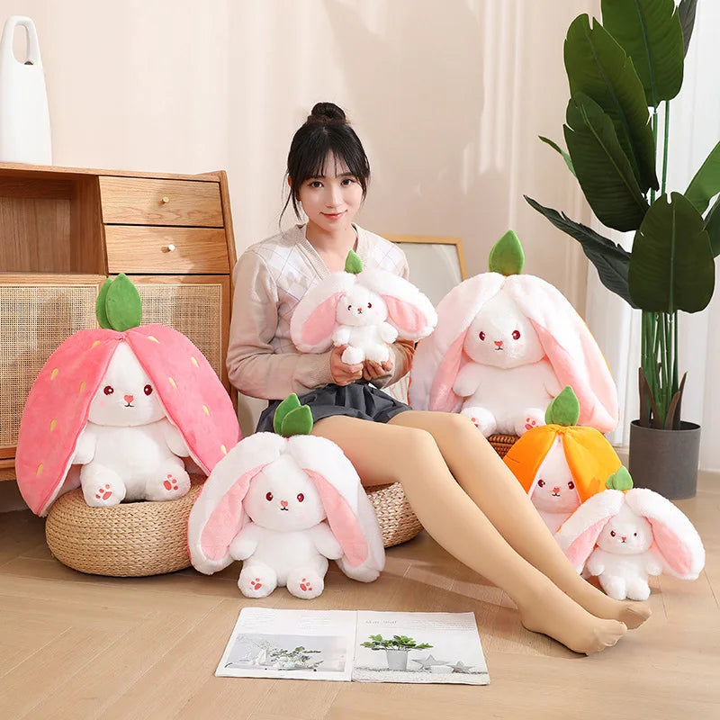 Cuteness Overload StrawBunny Plushie