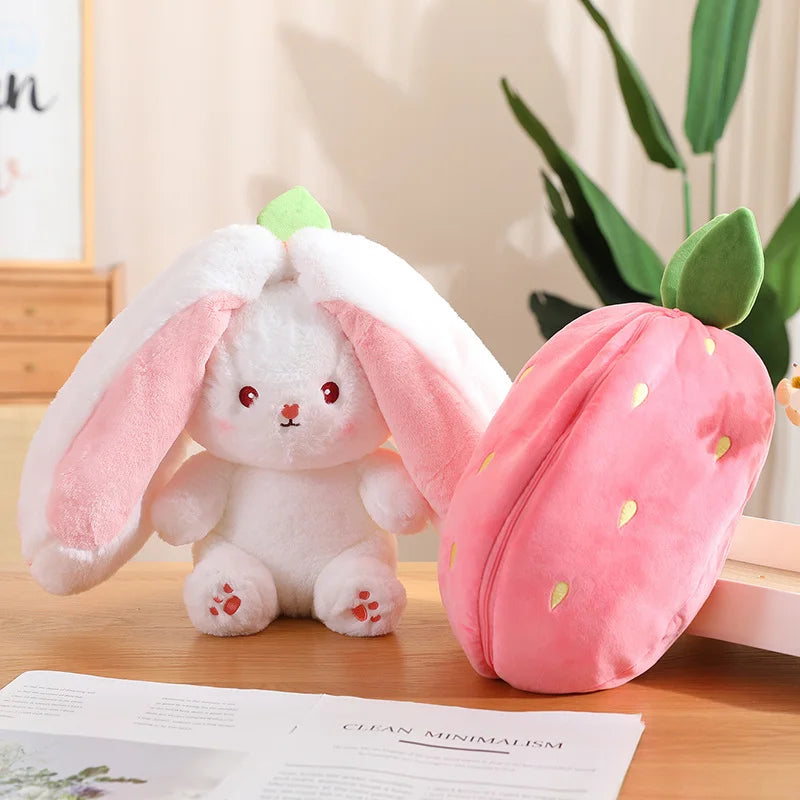 Cuteness Overload StrawBunny Plushie