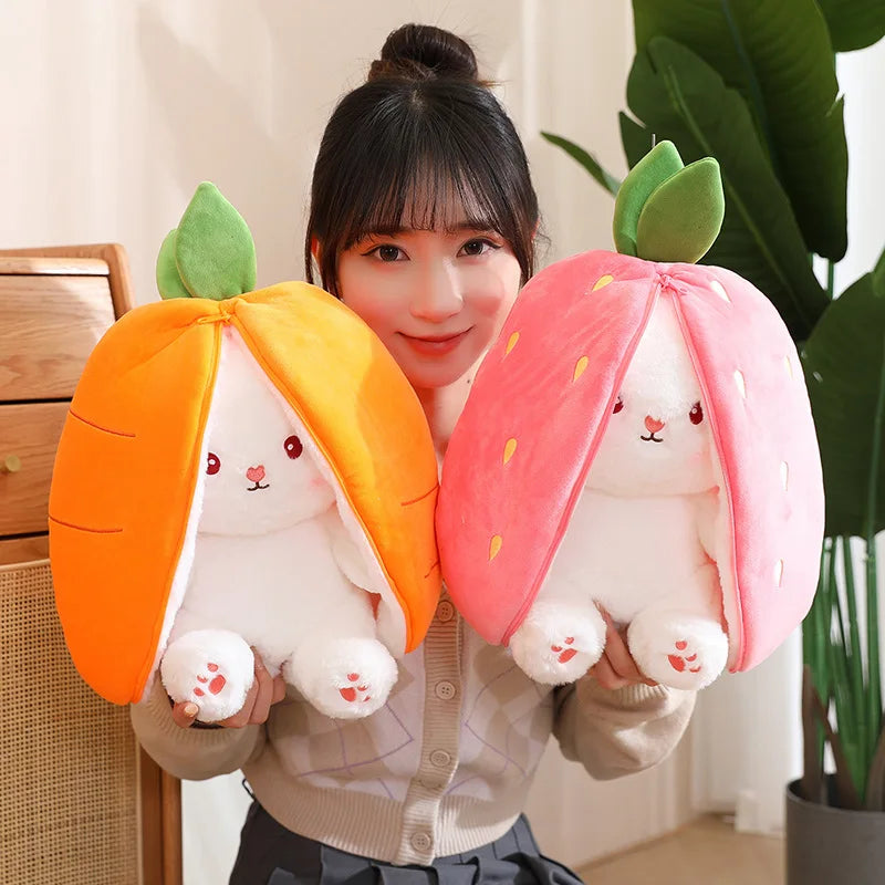 Cuteness Overload Carrot Bunny Plushie