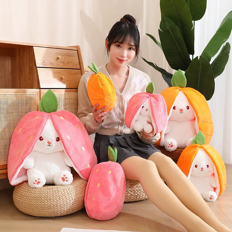 Cuteness Overload StrawBunny Plushie