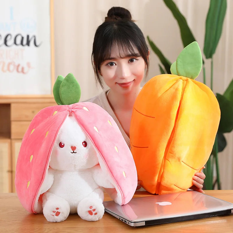 Cuteness Overload StrawBunny Plushie