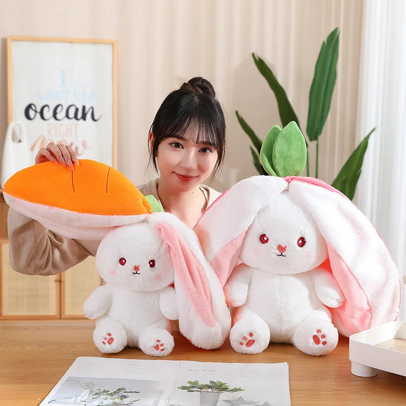 Cuteness Overload Carrot Bunny Plushie