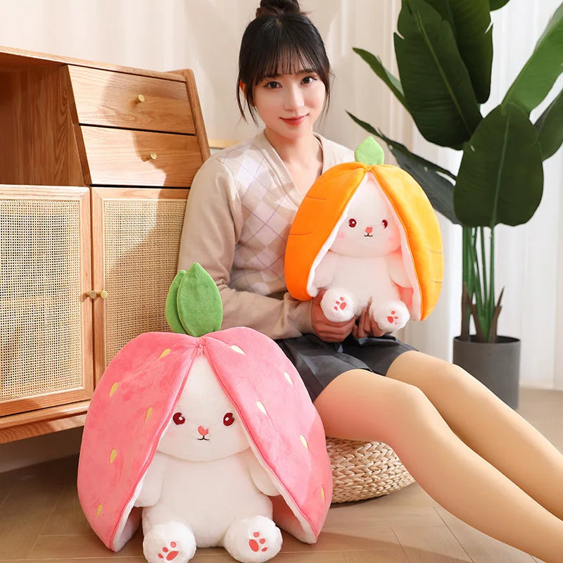 Cuteness Overload Carrot Bunny Plushie