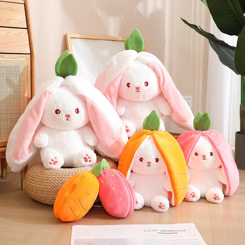 Cuteness Overload StrawBunny Plushie