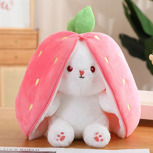 Cuteness Overload StrawBunny Plushie