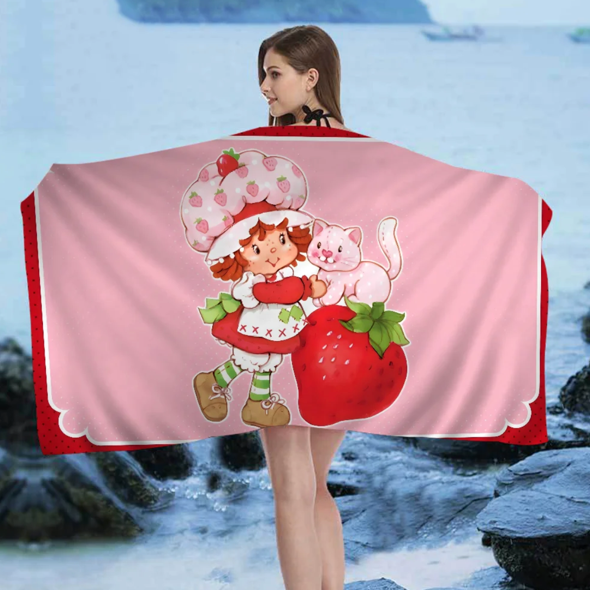 Strawberry Shortcake Big Ole Berry Bath Towel