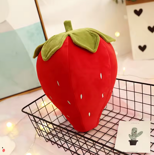 Lovely Red Strawberry Plushie